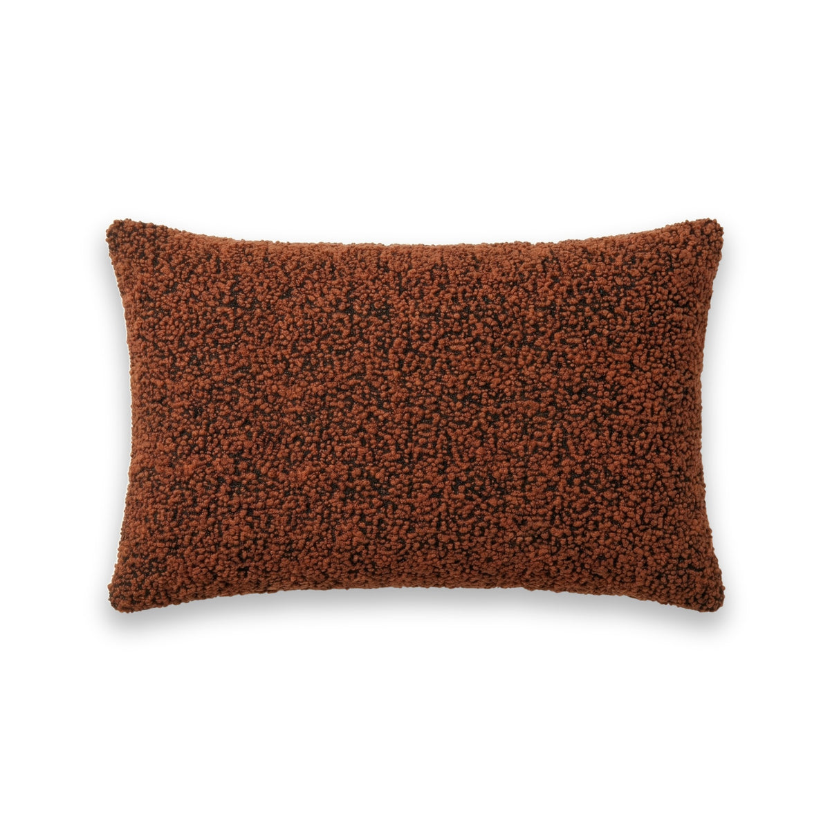 Coussin rectangulaire TERRA — Brun Texturé