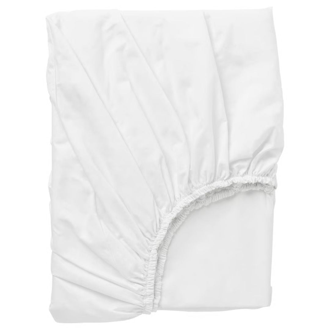Drap housse Blanc