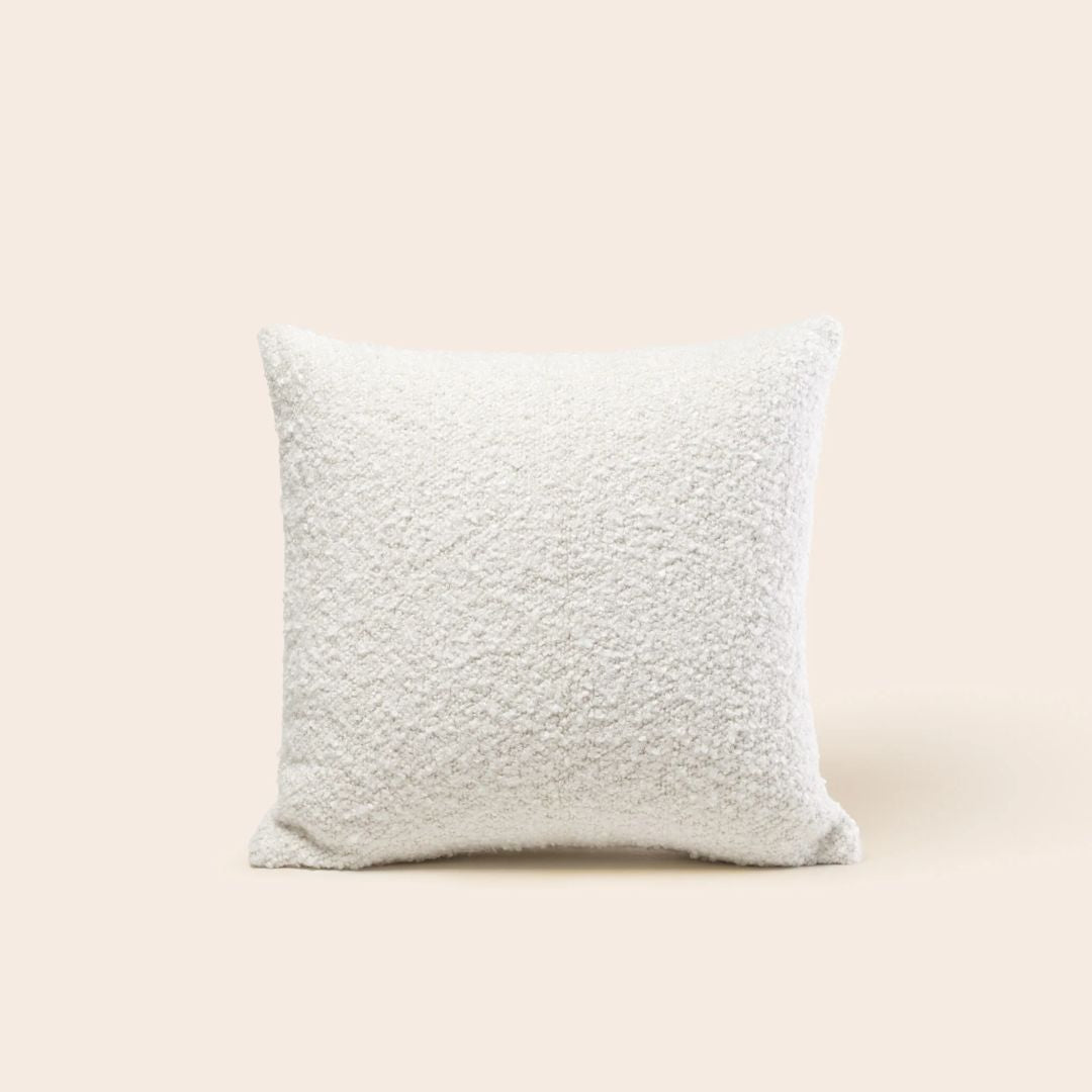 Housse de coussin Leonard ivoire 45x45