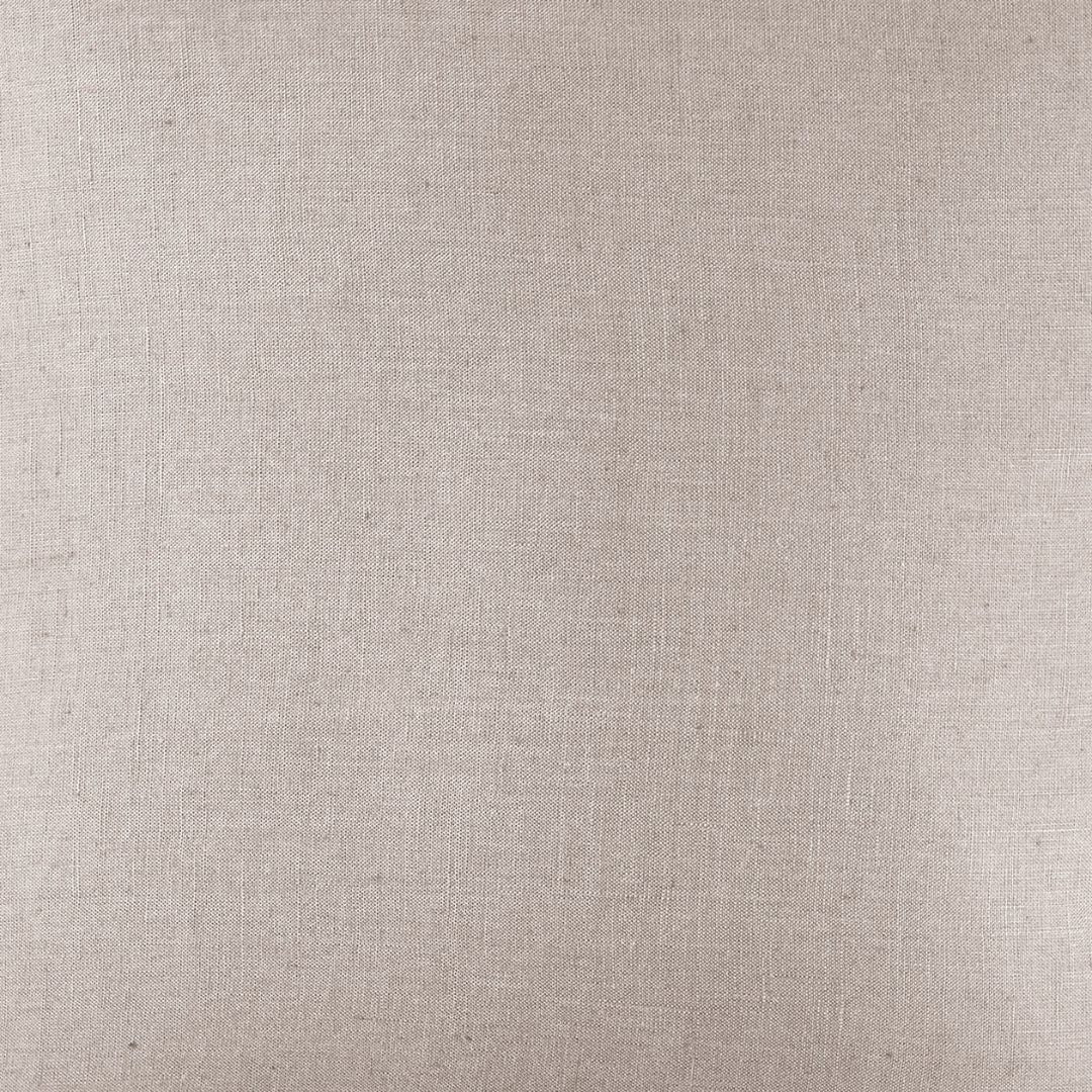 Housse de coussin Carlina ficelle et bourdon noir 40x40 cm