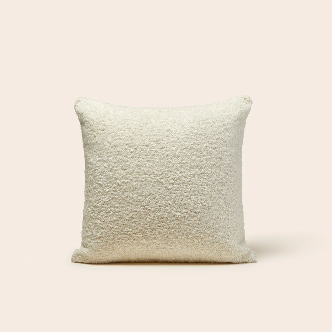 Housse de coussin Leonard beige doux 40x40