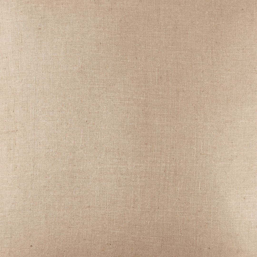 Housse de coussin Carlina sable et bourdon noir 40x40 cm