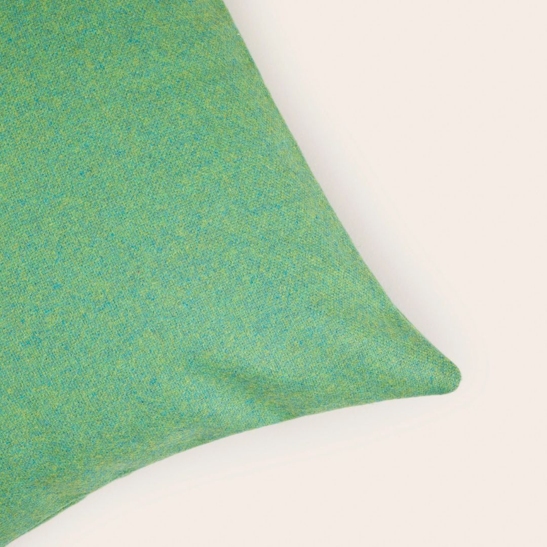 Housse de coussin Marcelo vert menthe 40x40 cm