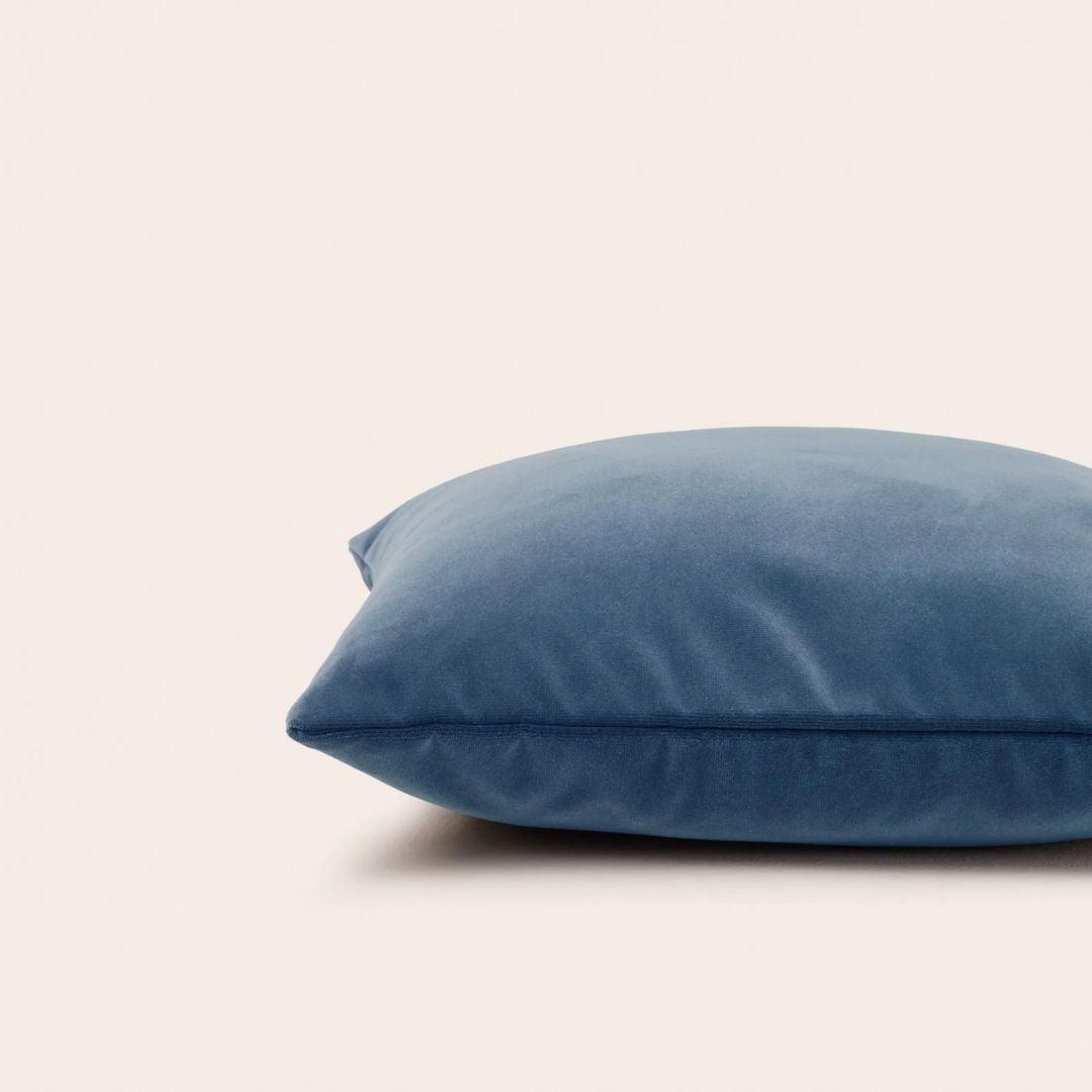 Housse de coussin Matia orage 45x45