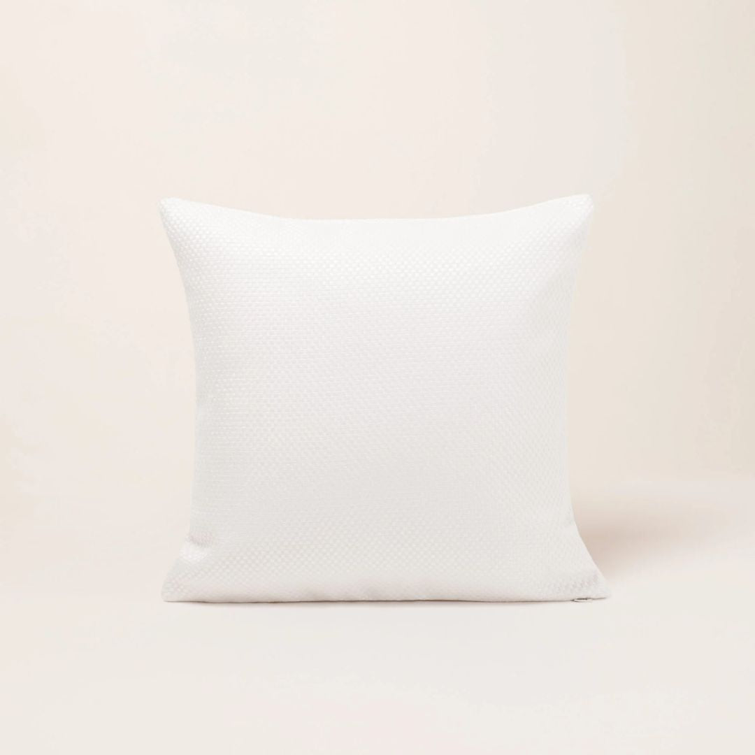 Housse de coussin Coconut ivoire 40x40