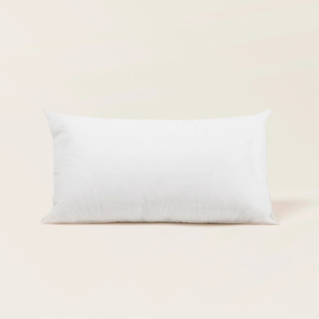 Coussin de garnissage Fibre blanc 28x47 cm