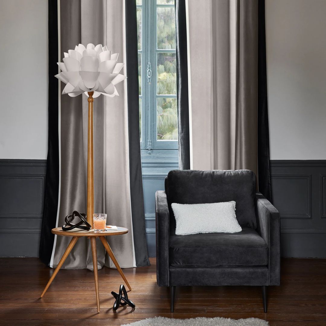 Housse de coussin Leonard ivoire 40x60 cm