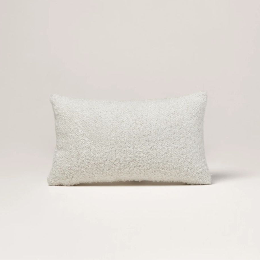 Housse de coussin Leonard ivoire 40x60 cm