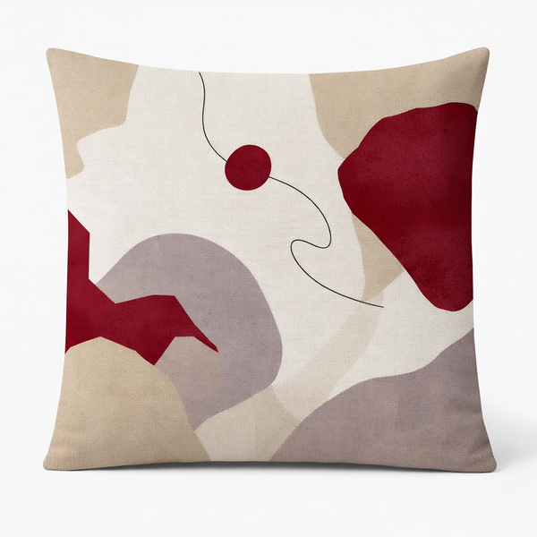 Dust and Velvet — Coussin carré décoratif en velours 45×45 cm