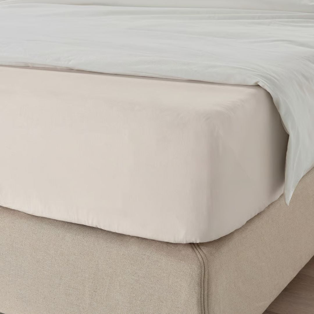 Drap housse Beige