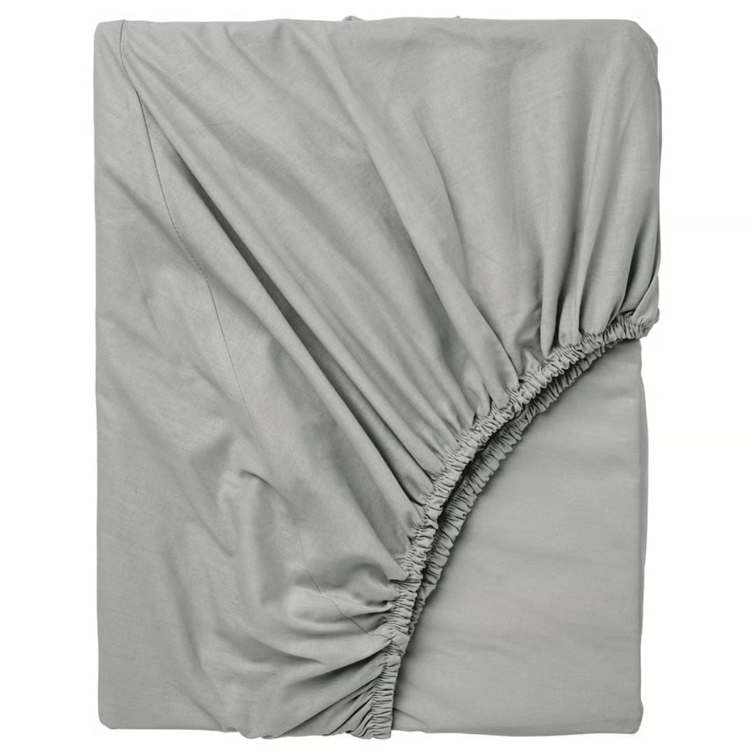 Drap housse Gris Clair