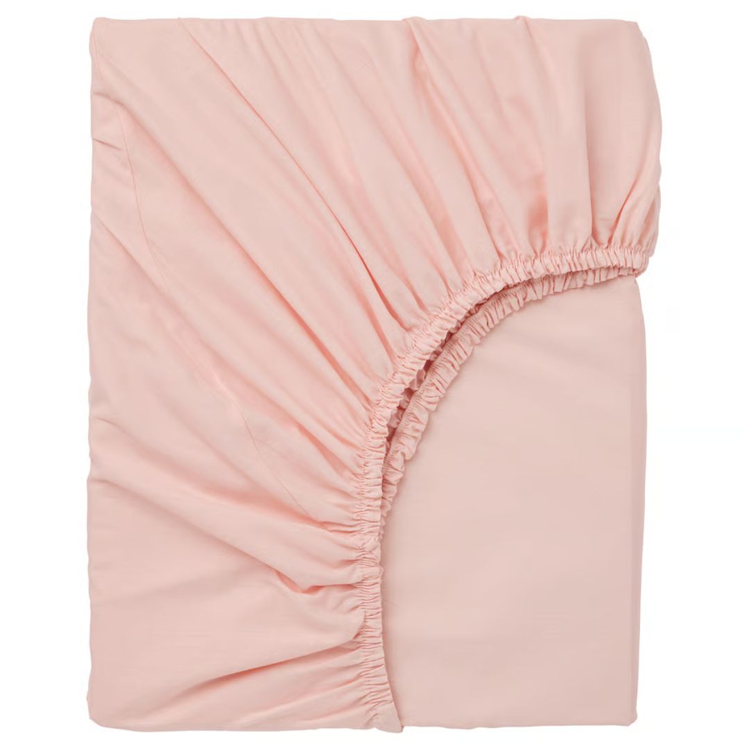 Drap housse Rose Clair