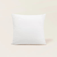 Coussin de garnissage carré Fibre blanc 45×45 cm