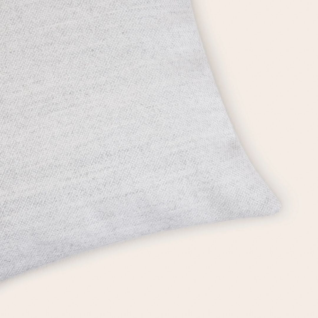 Housse de coussin Marcelo ivoire grisé 40x40 cm