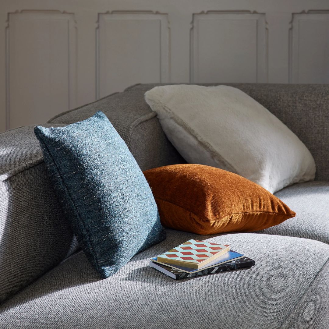 Housse de coussin Bazyl caramel 40x40