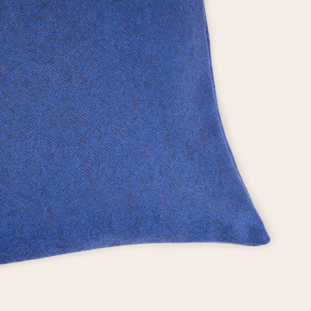 Housse de coussin Marcelo bleu outremer 40x40