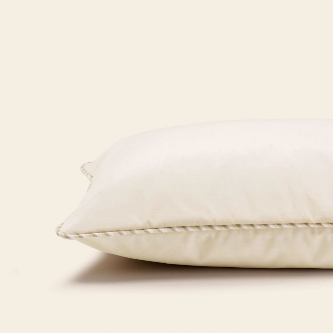 Housse de coussin Dalila ivoire 40x40