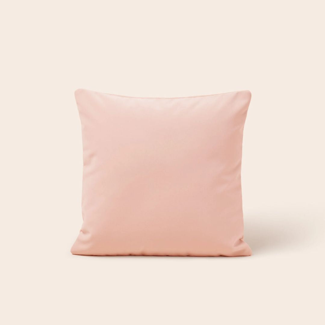 Housse de coussin Matia rose pétale 45x45