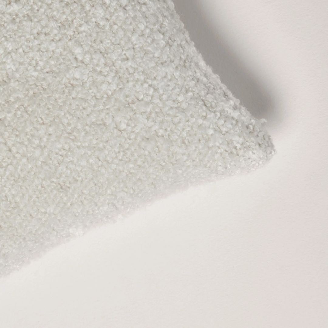 Housse de coussin Leonard ivoire 40x60 cm